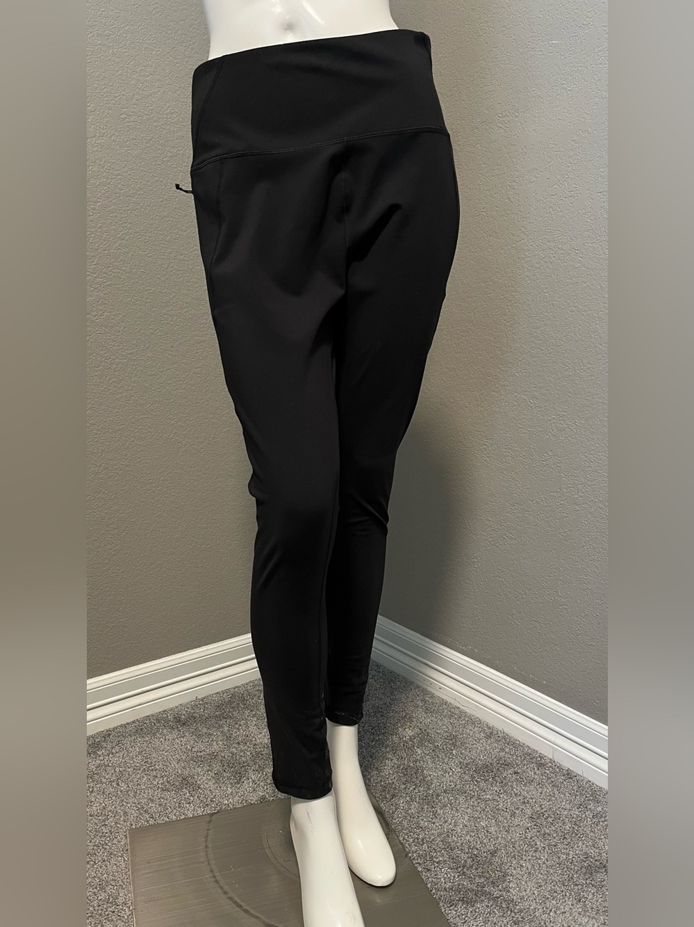 Avalanche Women’s Activewear Black Soft High- Waist Leggings Size XL - Picture 1 of 13